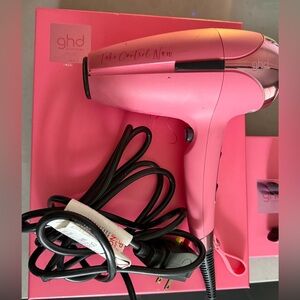 Breast Cancer GHD dryer and straightener.